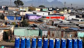 shacks and toilets